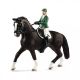 Schleich Horse Club Springruiter met Paard 42358