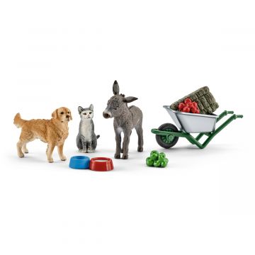 Schleich Farm World Voeren op de Boerderij 41423