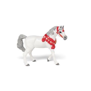 Papo Horses Wit Arabisch Paard in Parade Kleding 51568