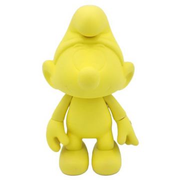 Geelkleurige Smurf 20 cm