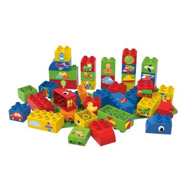 BiOBUDDi Educational blocks with baseplate BB-0006