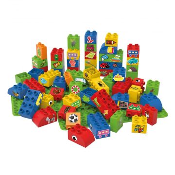 BiOBUDDi Educational blocks with 2 baseplates BB-0008