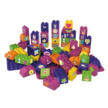 BiOBUDDi Educational blocks with 2 baseplates BB-0009