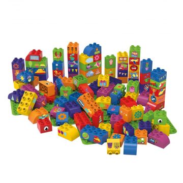 BiOBUDDi Educational blocks with 3 baseplates BB-0010