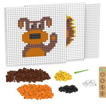 BiOBUDDi Pixel & create Leeuw en Hond BB-2015