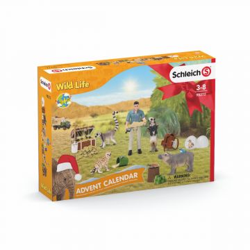 Schleich Wild Life Adventskalender 2021 met 24 Vensters 98272 