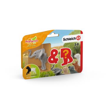 Schleich Wild Life Puzzlemals 81072