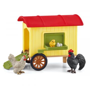 Schleich Farm World Mobiel kippenhok 42572