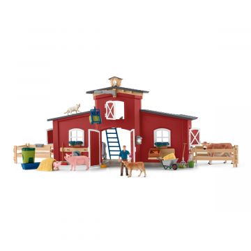 Schleich Farm World Rode Schuur 42606