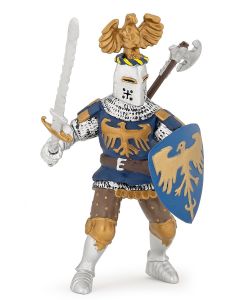 Papo History Blauwe Ridder met Adelaars Helm 39362