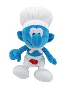 Pluche Kok Smurf - 20 cm 702016