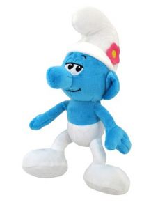 Pluche Hippe Smurf - 20 cm 702014