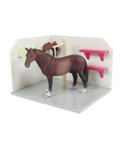 Kids Globe Horses Paarden wasplaats roze (excl. accessoires) 610205