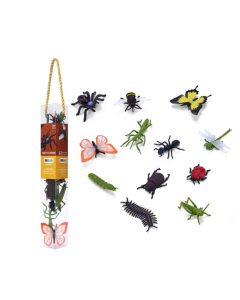 Mojo Wild Life mini insecten en spinnen 12st 380058