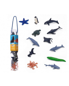 Mojo Sea Life mini zeedieren 12st 380056