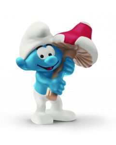 Schleich Smurfen Smurf met Geluks Paddestoel 20819